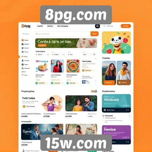 Impacto do design da interface no usuário do 8pg.com
